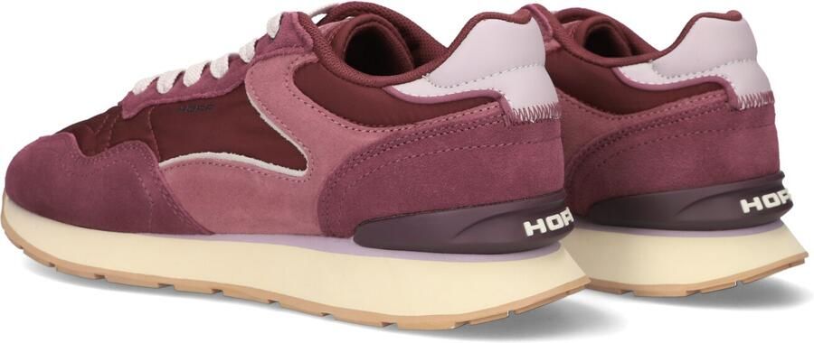 THE HOFF BRAND Lage Sneakers Dames City Textiel Bordeaux - Foto 5