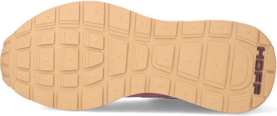 THE HOFF BRAND Lage Sneakers Dames City Textiel Bordeaux - Foto 4