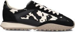 THE HOFF BRAND Lage Sneakers Bridge Mkii Print Suède Zwart