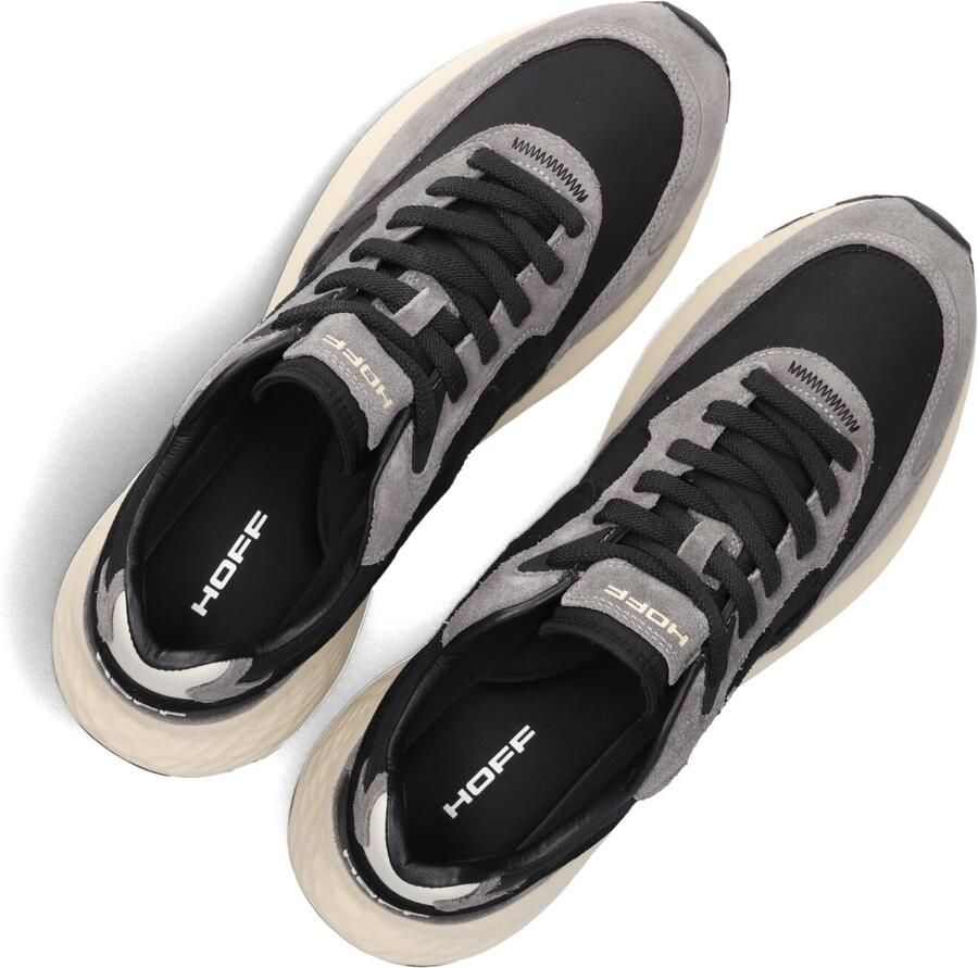 THE HOFF BRAND Lage Sneakers Heren City Mkii Textiel Zwart - Foto 3