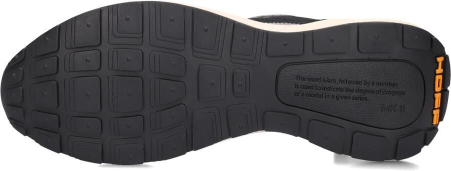 THE HOFF BRAND Lage Sneakers Heren City Mkii Textiel Zwart - Foto 4