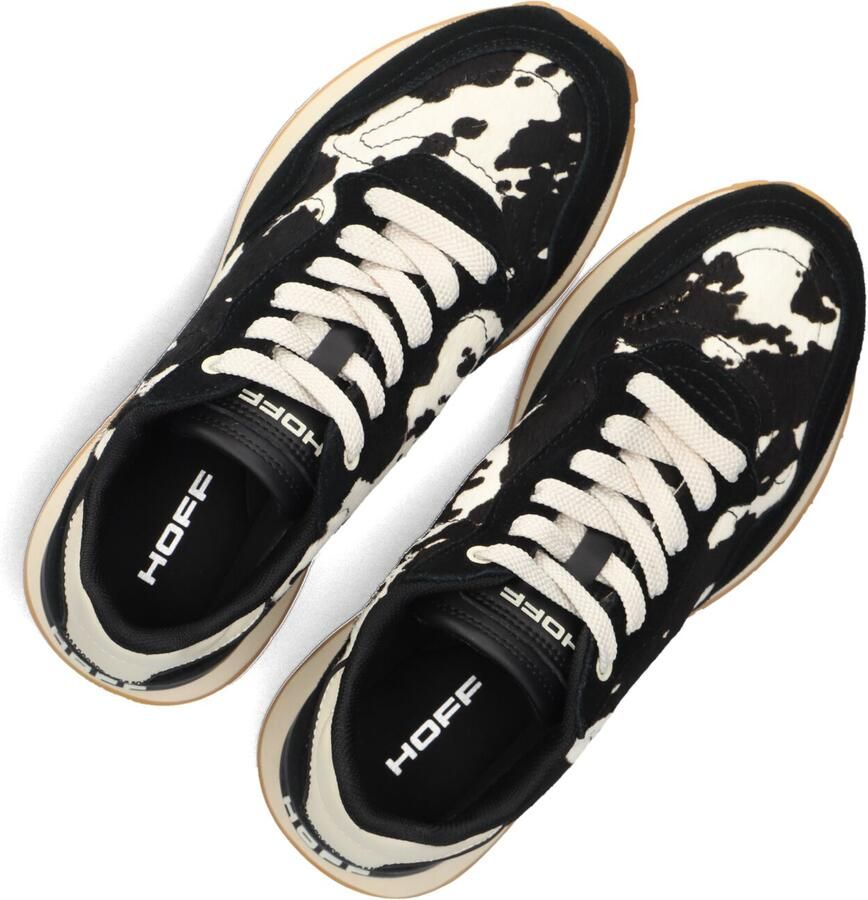 THE HOFF BRAND Lage Sneakers Dames City Print Ponyhair Zwart - Foto 3