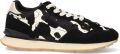 THE HOFF BRAND Lage Sneakers Dames City Print Ponyhair Zwart - Zwart