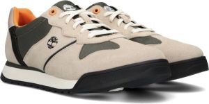 Timberland Beige Lage Sneakers Miami Coast Fabric Leather Sneaker