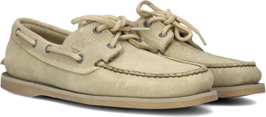 TIMBERLAND Mocassins Heren Classic Boat Heren Maat: 43 Materiaal: Suède Kleur: Beige