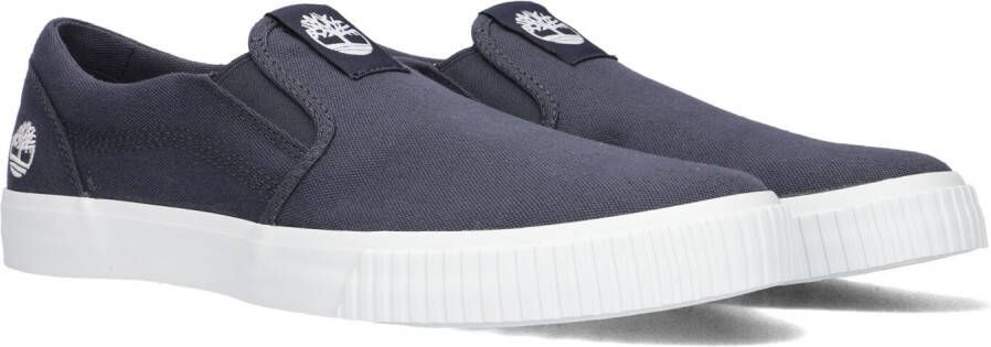 Timberland Casual Canvas Loafers Blue Heren