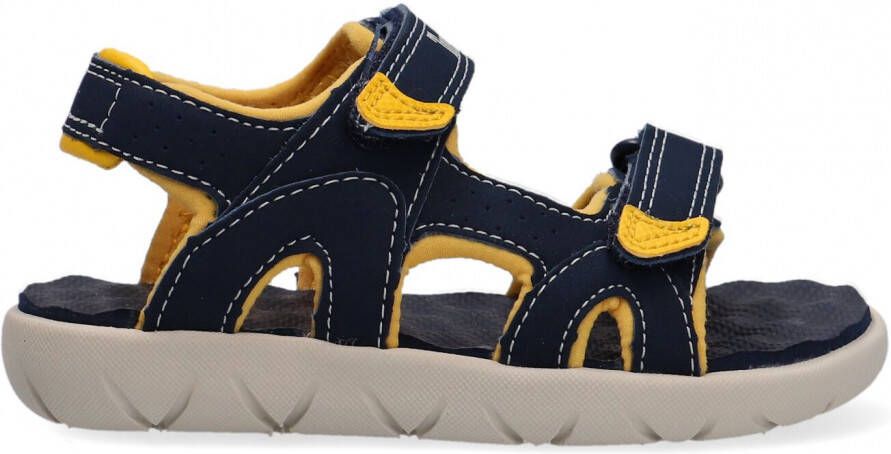 Timberland Perkins Row sandalen donkerblauw geel Imitatieleer Meerkleurig 31