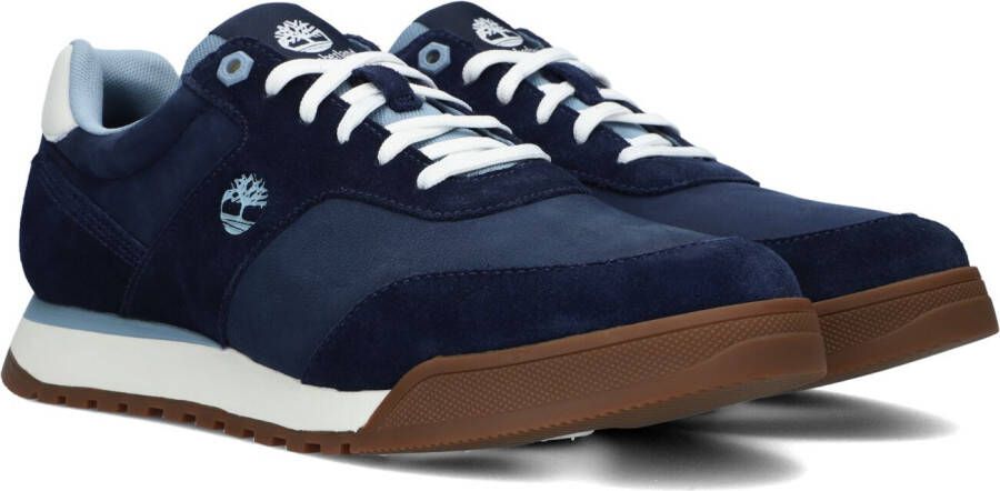 Timberland Blauwe Veterschoenen Miami Coast Leather Sneaker