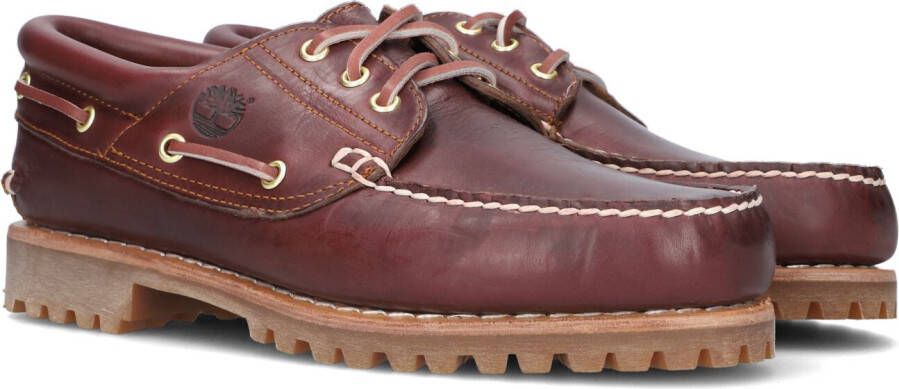 Timberland Bordeaux Veterschoenen Authentics 3 Eye Classic Lug