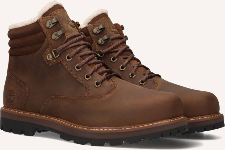 TIMBERLAND Veterboots Heren Britton Road Mid Lace Up Maat: 43 Materiaal: Leer Kleur: Bruin