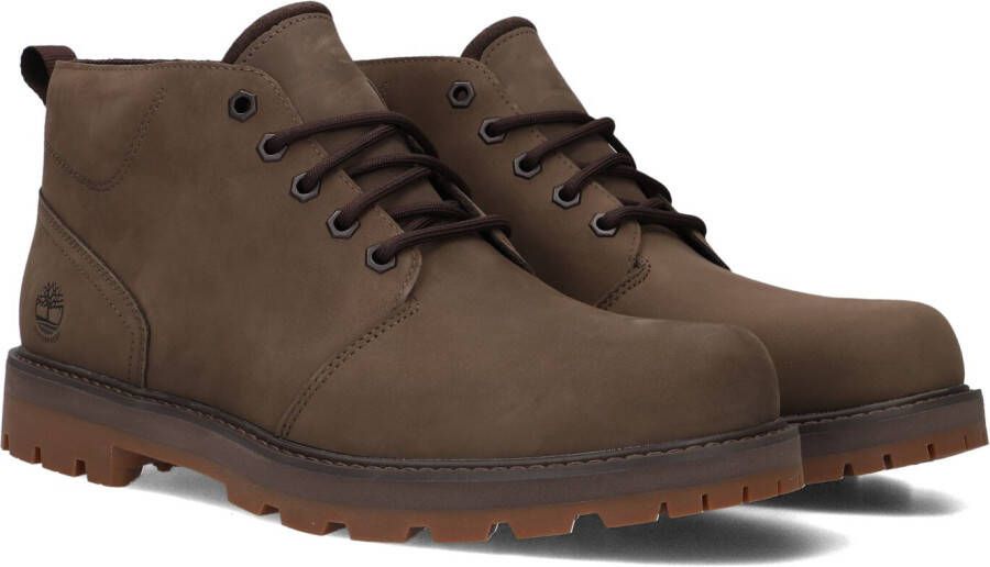 TIMBERLAND Veterboots Heren Britton Road Mid Lace Up Chukka Maat: 46 Materiaal: Nubuck Kleur: Bruin