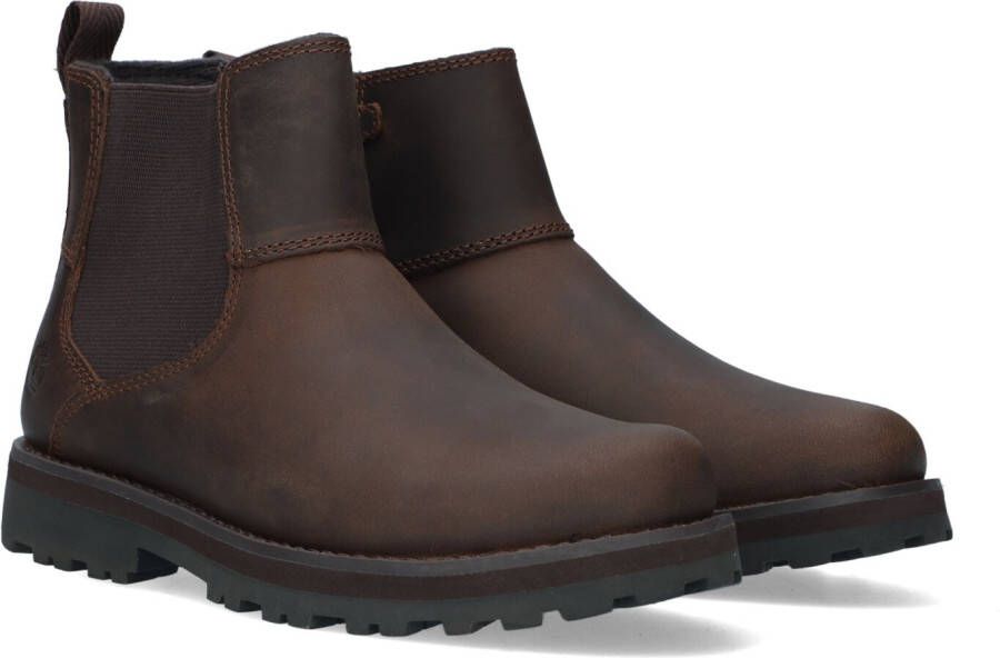 Timberland Leren Jongenslaars Geïnspireerd door Courma Guy en Courmayeur Valley Brown Dames