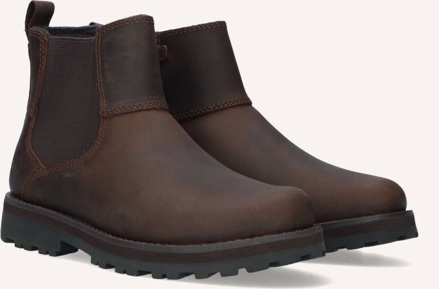 Timberland Leren Jongenslaars Geïnspireerd door Courma Guy en Courmayeur Valley Brown Dames