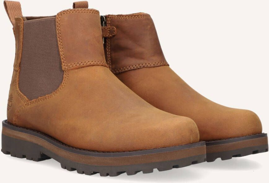 Timberland chelseaboot Lage schoenen Jongen bruin Cognac