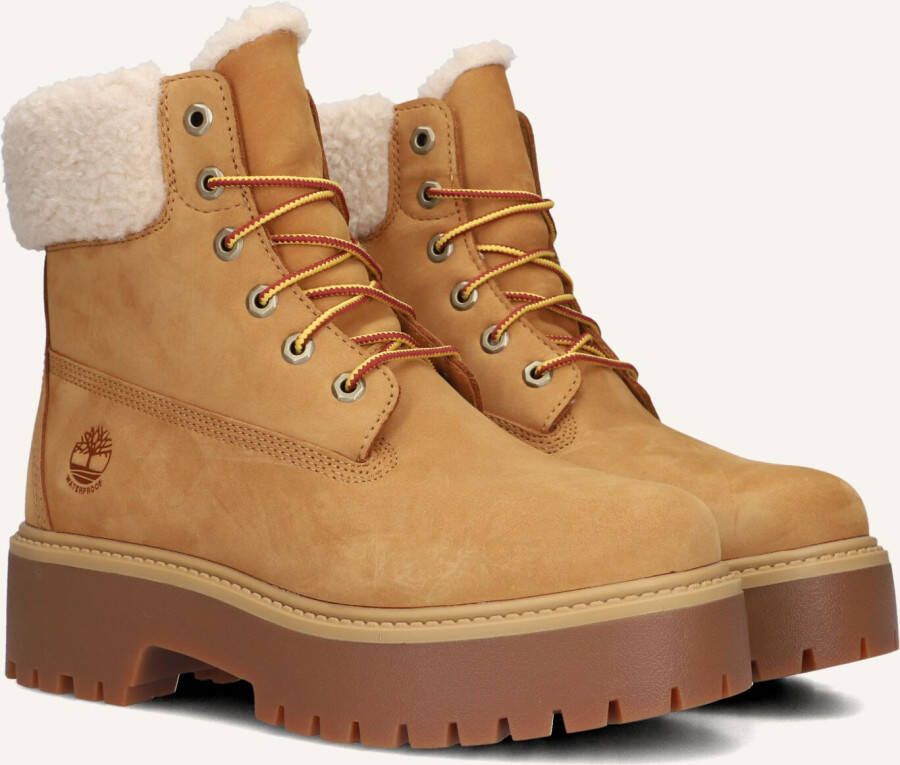 Timberland Warm gevoerde waterdichte laarzen voor de herfst Brown Dames