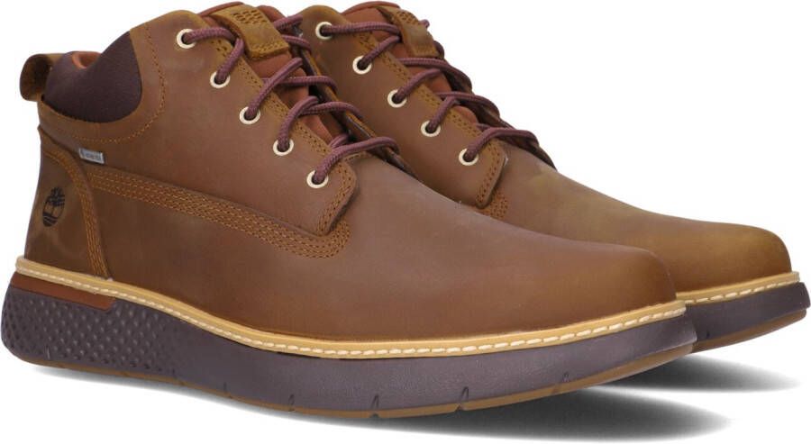 Timberland Bruine Hoge Sneaker Cross Mark Gtx Chukka