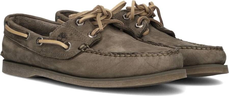 TIMBERLAND Mocassins Heren Classic Boat Heren Maat: 43 Materiaal: Leer Kleur: Bruin