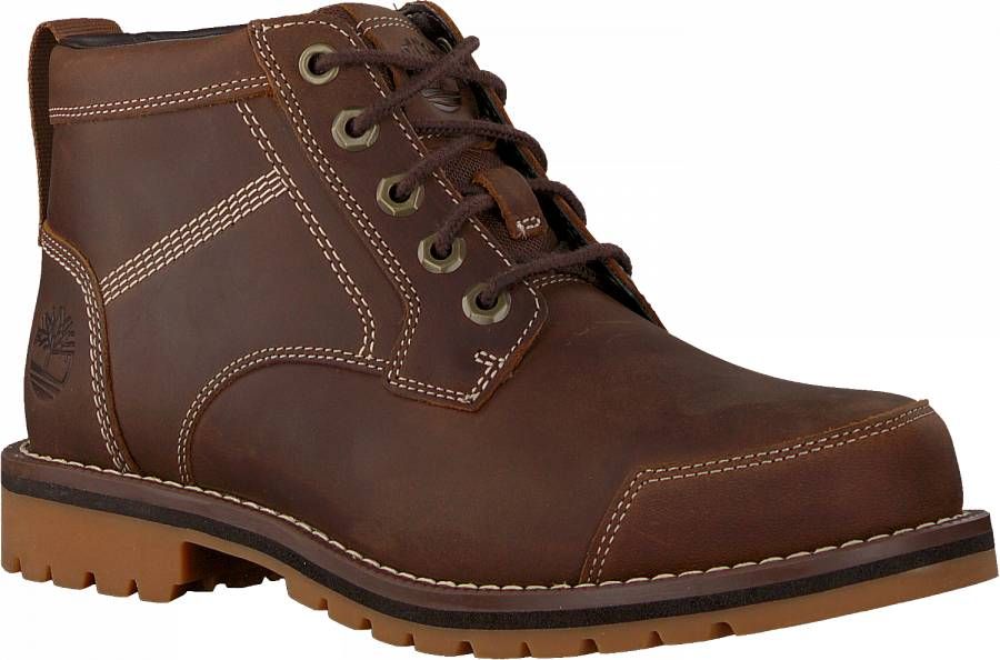 Timberland Bruine Leren Chukka Laarzen Brown Heren