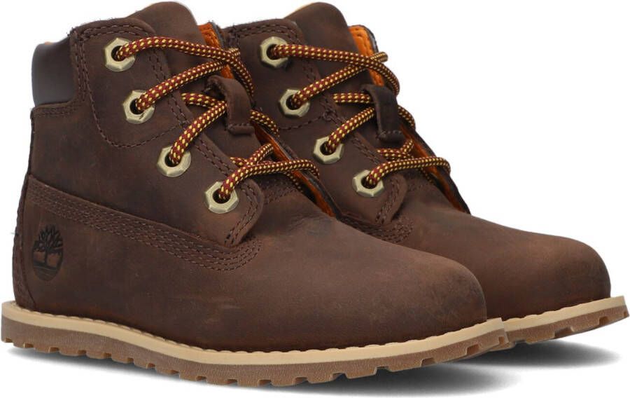 TIMBERLAND Bruine Veterboots Pokey Pine 6in Boot Kids