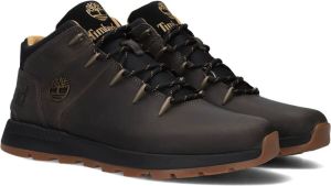 Timberland Grijze Laarzen met Stoffen en Rubberen Voering Grijs Heren