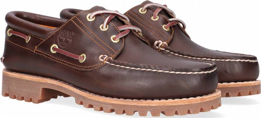 Timberland Bruine Veterschoenen Authentics 3 Eye Classic Lug