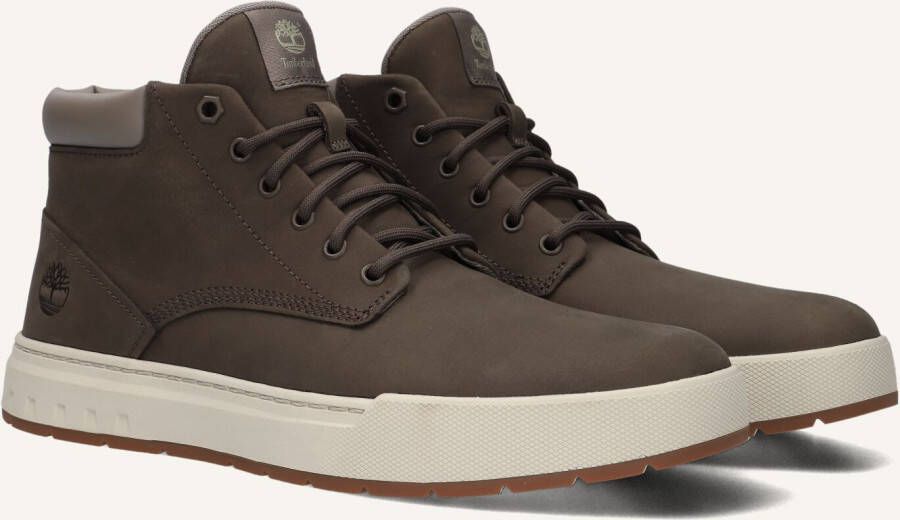 TIMBERLAND Veterschoenen Heren Maple Grove Mid Lace Up Maat: 43 Materiaal: Nubuck Kleur: Bruin