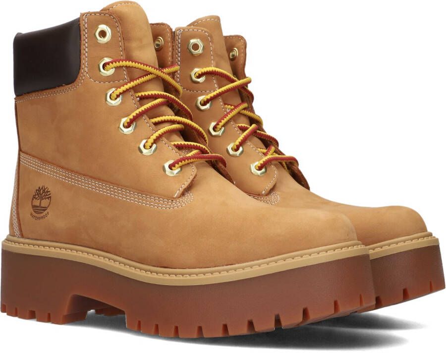 Timberland Camel Veterboots 6 Inch Lace Up