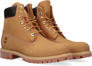 Timberland Heren 6-inch Premium Boots (40 t m 46) Geel Honing Bruin 10061