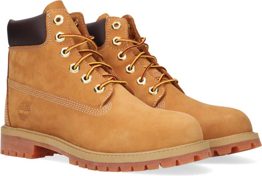 Timberland 6 In Premium Wp Boot (ps) Boots Schoenen wheat nubuck maat: 35 beschikbare maaten:31 32 33 35 34.5