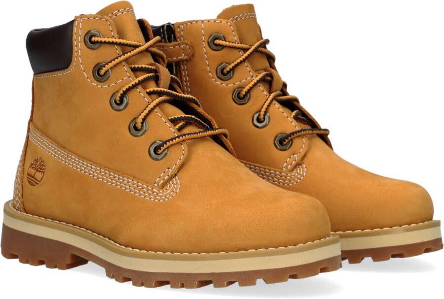 Timberland Courma Kid Traditional 6 Inch Veterboots Laarzen Met Veters Jongens Camel