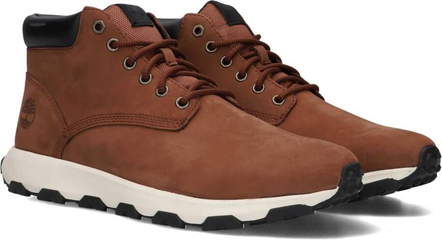 Timberland Winsor Park Leren Herensneakers Brown Heren