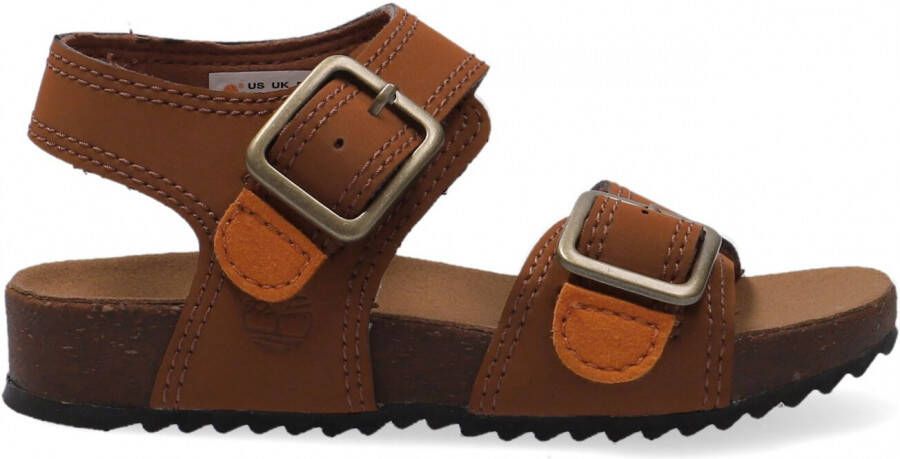 Timberland Castle Island 2 Strap Kindersandalen Bruin Jongen - Foto 2