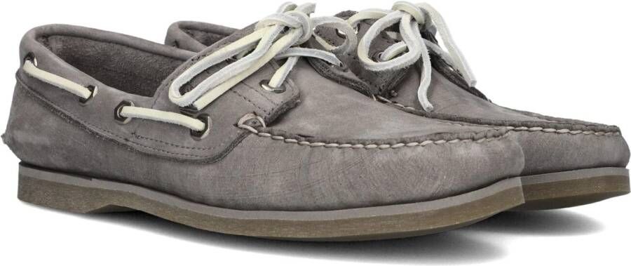 TIMBERLAND Mocassins Heren Classic Boat Heren Maat: 45 Materiaal: Leer Kleur: Grijs