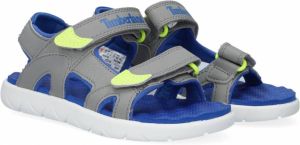 Timberland Grijze Sandalen Perkins Row 2 strap