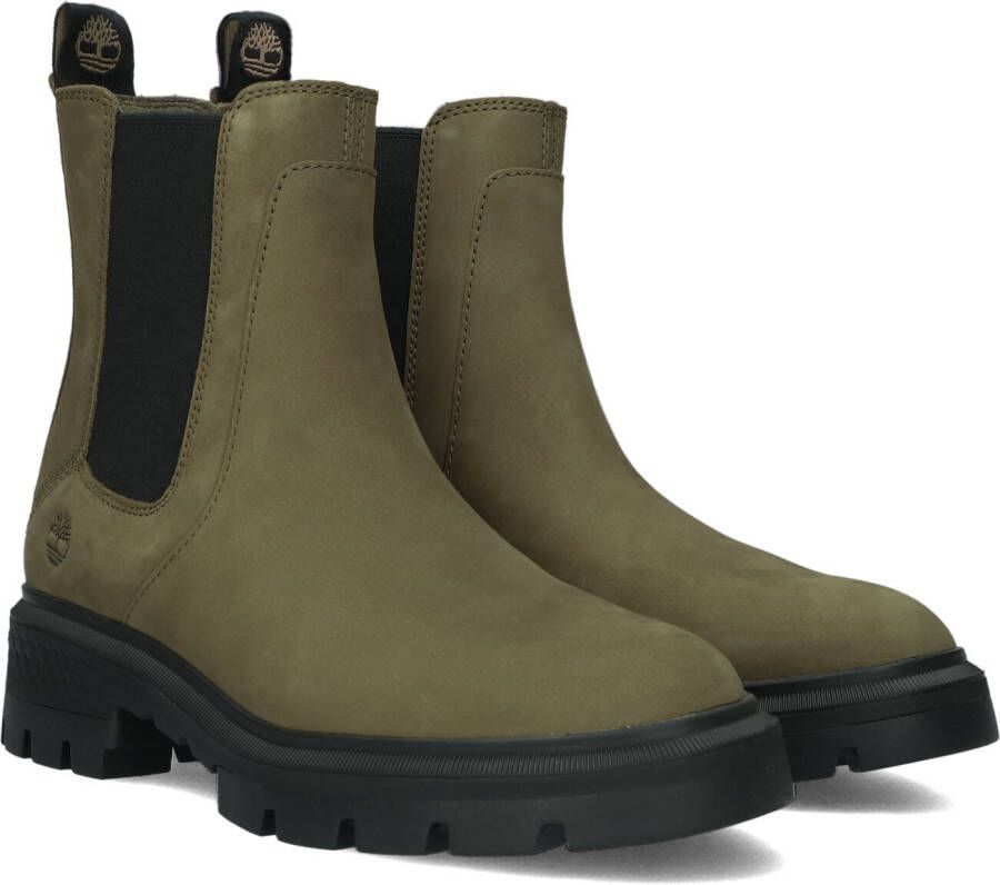 Timberland Groene Chelsea Boots Cortina Valley