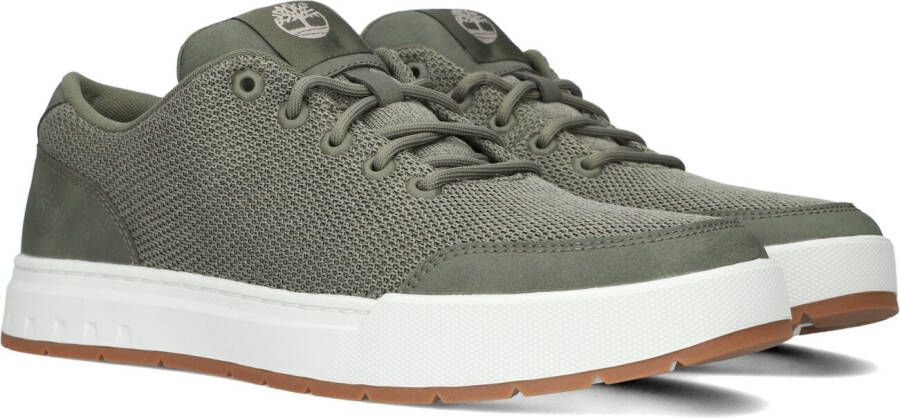 Timberland Donkergroene Oxford Sneakers BN 1044 Green Heren