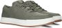 Timberland Donkergroene Oxford Sneakers BN 1044 Green Heren - Thumbnail 1