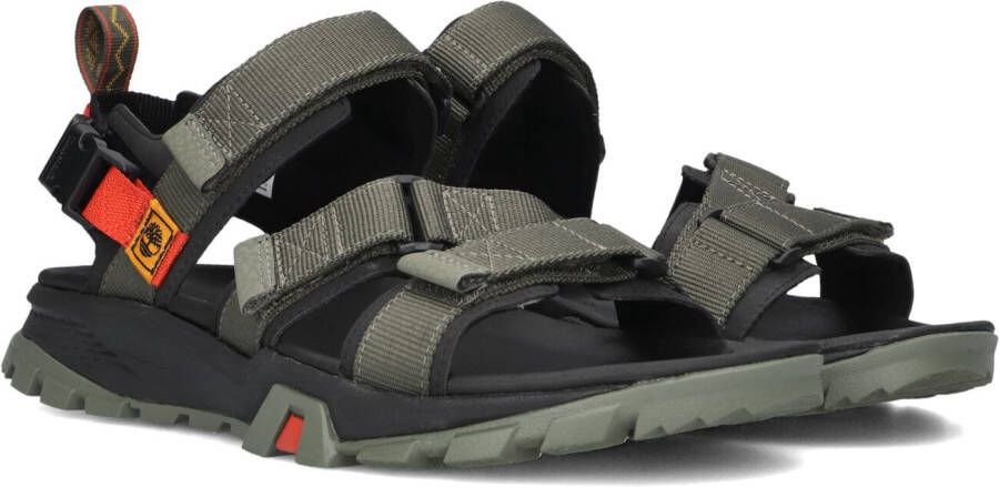 Timberland Stijlvolle Platte Sandalen voor Mannen Green Heren