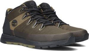 Timberland Groene Veterboots Sprint Trekker Mid Fabric