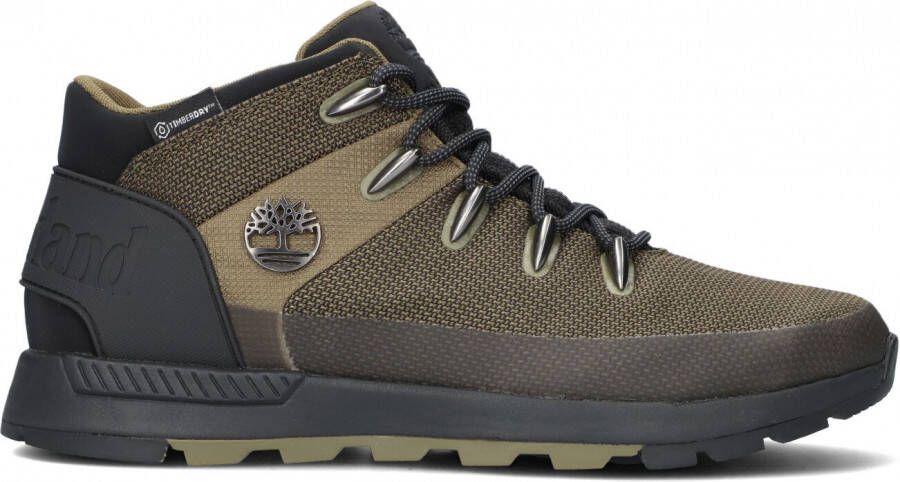 Timberland Groene Veterboots Sprint Trekker Mid Fabric