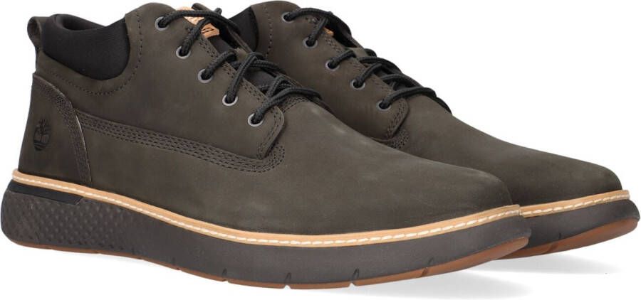 Timberland Heren Cross Mark Chukka in Donkergroen Groen Heren