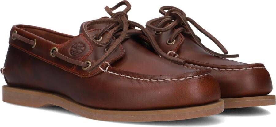 TIMBERLAND Mocassins Dames Classic Boat Maat: 37 Materiaal: Leer Kleur: Rood