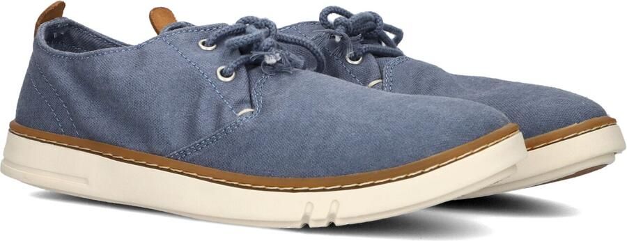 TIMBERLAND Instappers Heren Hookset Low Lace Up Maat: 43 Materiaal: Canvas Kleur: Blauw