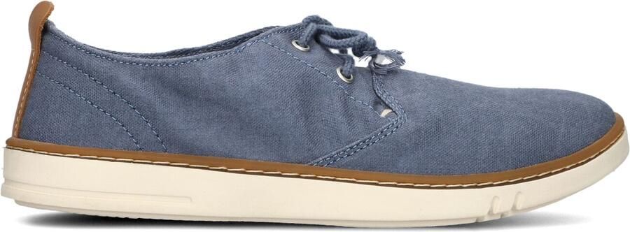 TIMBERLAND Instappers Heren Hookset Low Lace Up Maat: 42 Materiaal: Canvas Kleur: Blauw - Foto 3