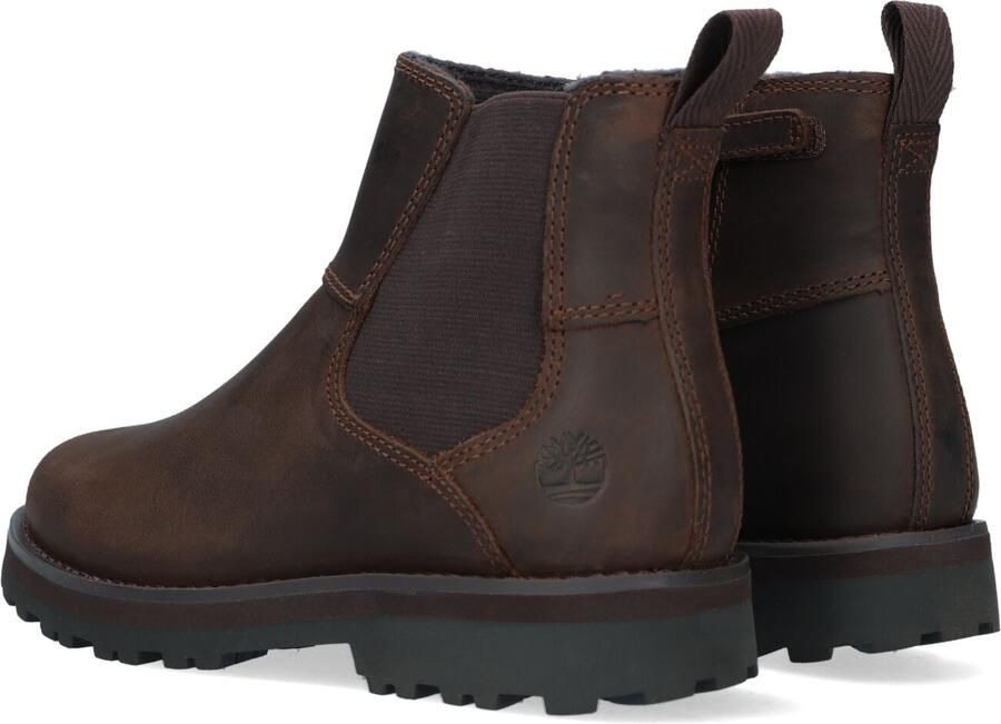 Timberland Leren Jongenslaars Geïnspireerd door Courma Guy en Courmayeur Valley Brown Dames