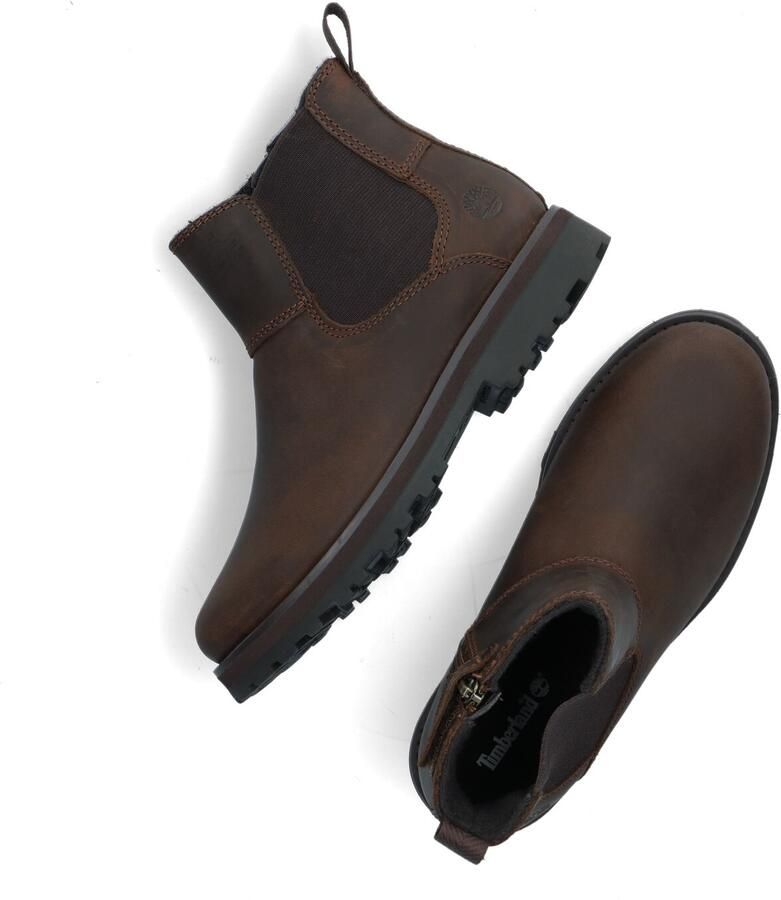 Timberland Leren slaars Geïnspireerd door Courma Guy en Courmayeur Valley Brown
