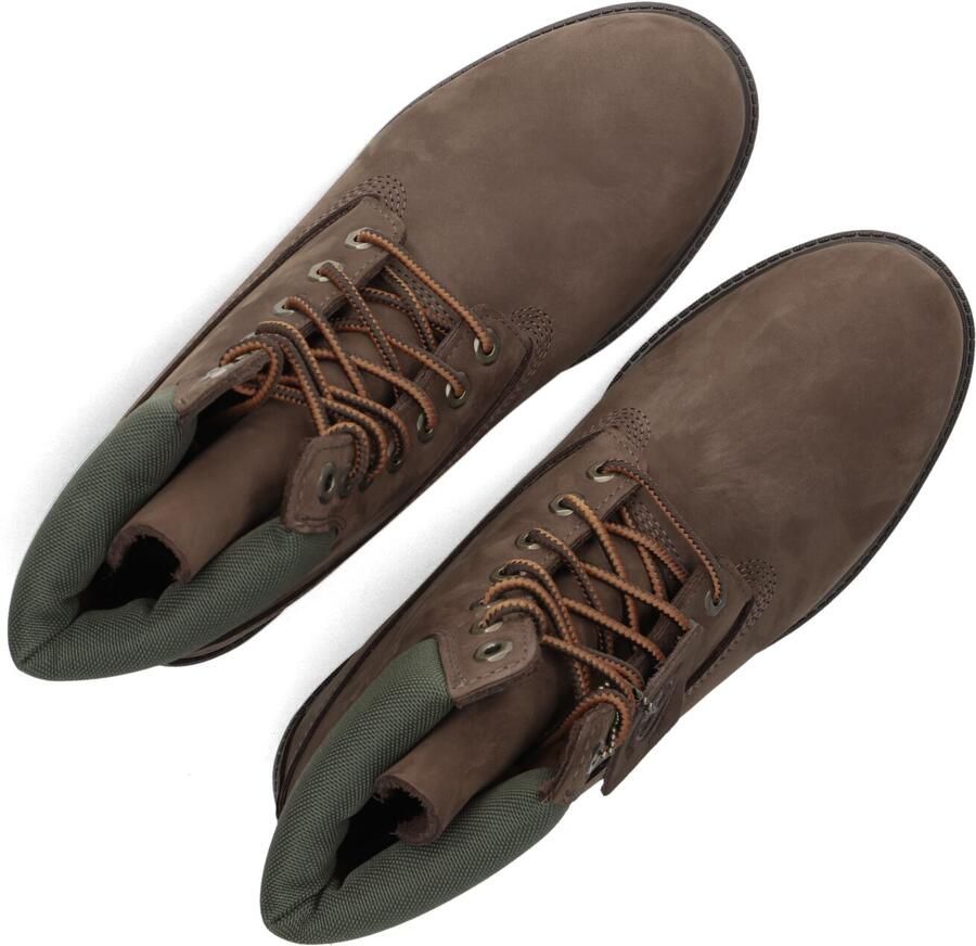 TIMBERLAND Veterboots Heren Heritage 6 In Premium Nubuck Bruin - Foto 3
