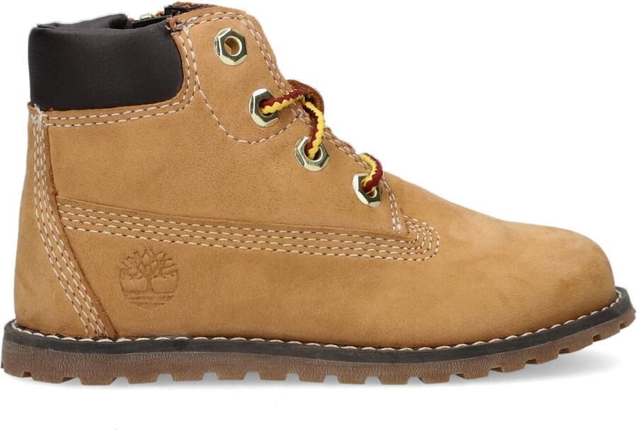Timberland Pokey Pine 6in Boot Boots Schoenen wheat nubuck maat: 26 beschikbare maaten:22 23 24 25 26 27 28 29 30 - Foto 2