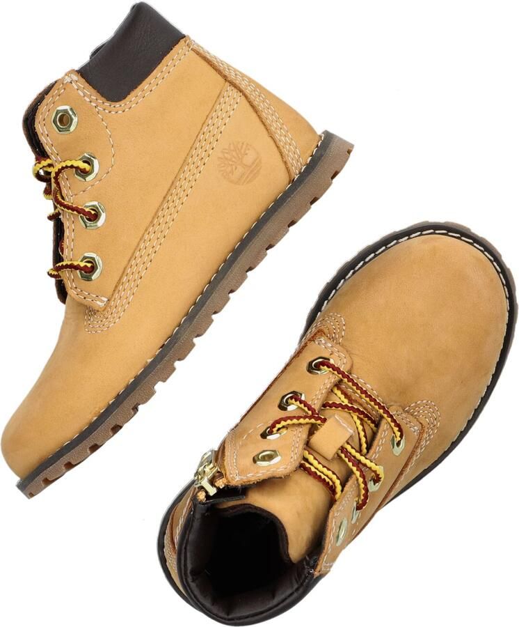 Timberland Pokey Pine 6in Boot Boots Schoenen wheat nubuck maat: 24 beschikbare maaten:22 23 24 25 26 27 28 29 30