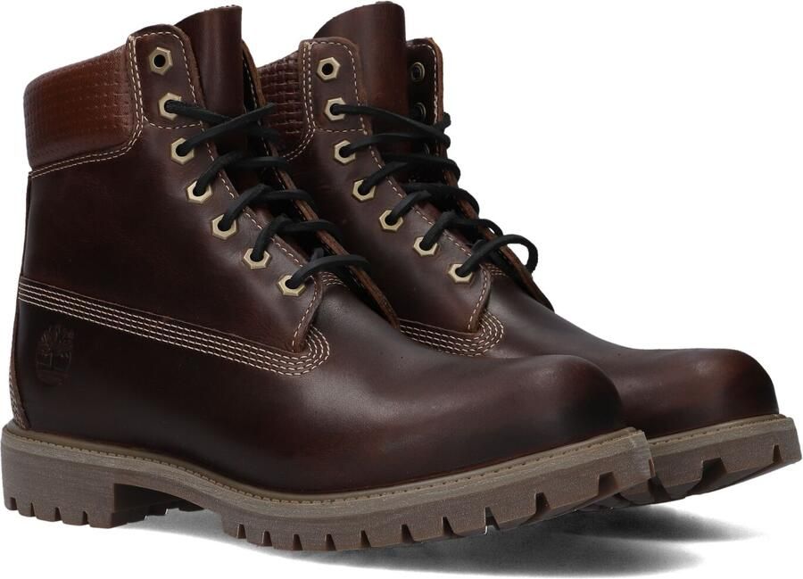 TIMBERLAND Bruine Boots Prem 6 In Lace Waterproof Boot Wheat - Foto 3